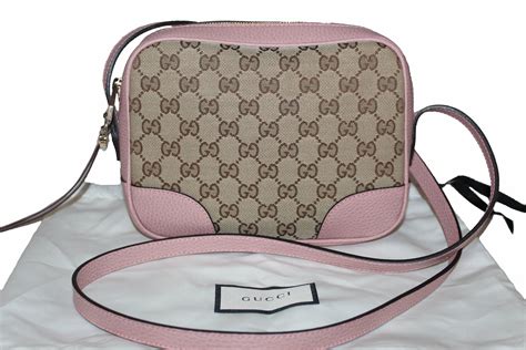 gucci chain wallet icon gg pink leather crossbody bag|authentic Gucci crossbody bag unisex.